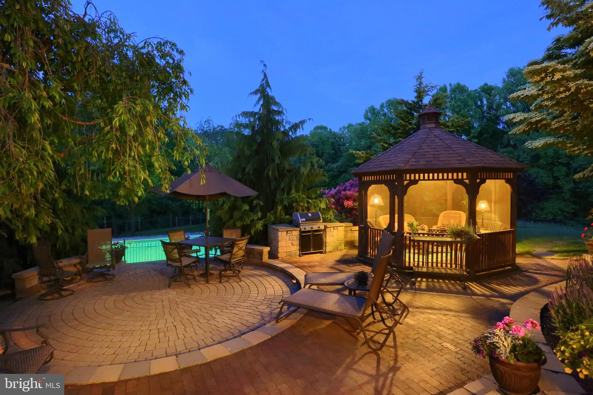 13 Dexter Drive Windsor, PA 17366 - Photo 33 of 48 View of back patio and pool space from back door