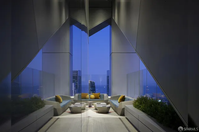 a view of balcony and patio