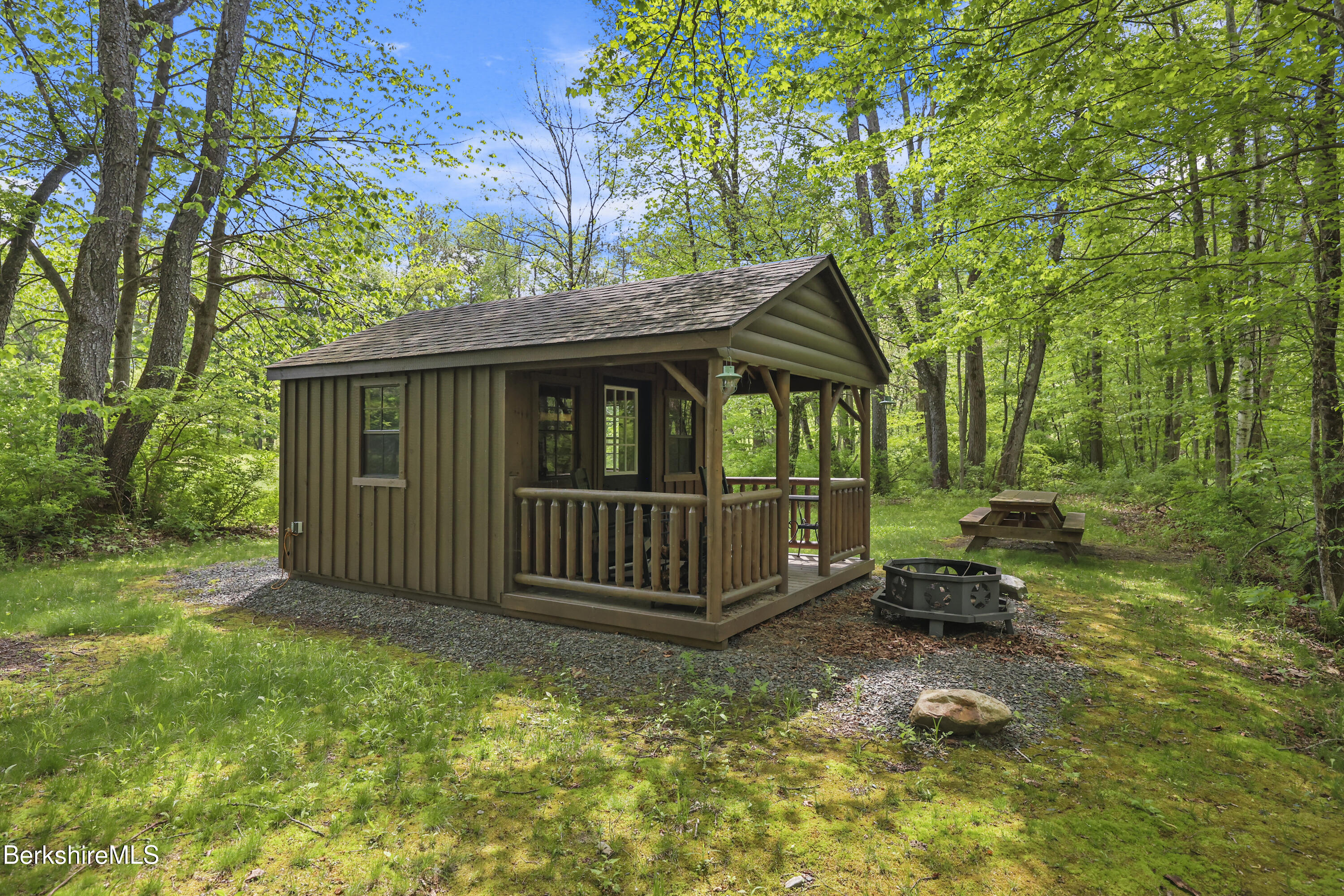 295 Blair Road Williamstown, MA 01267 - Photo 92 of 115 a view of a house with a yard and deck