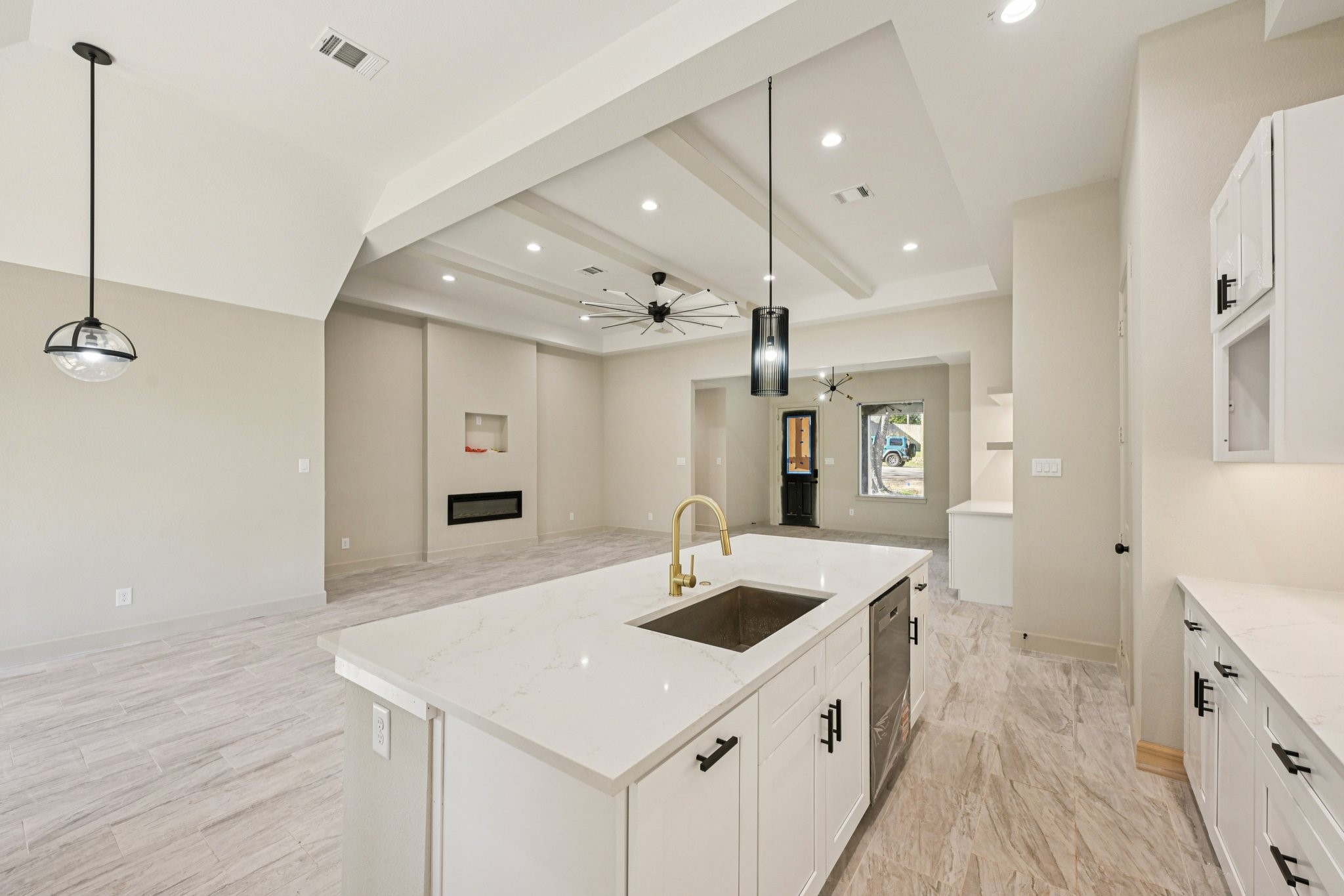 15132 Coaltown Road Willis, TX 77378 - Photo 14 of 30 a kitchen with a sink a stove and refrigerator