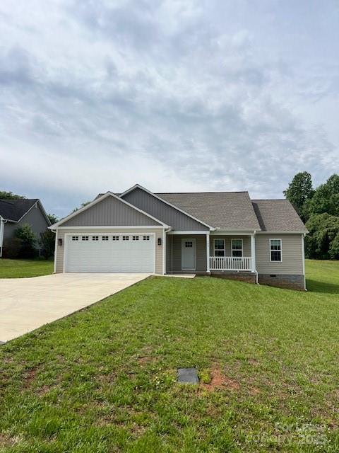 142 Dove Meadow Lane Statesville, NC 28625 - Photo 1 of 9 front view of house with a yard