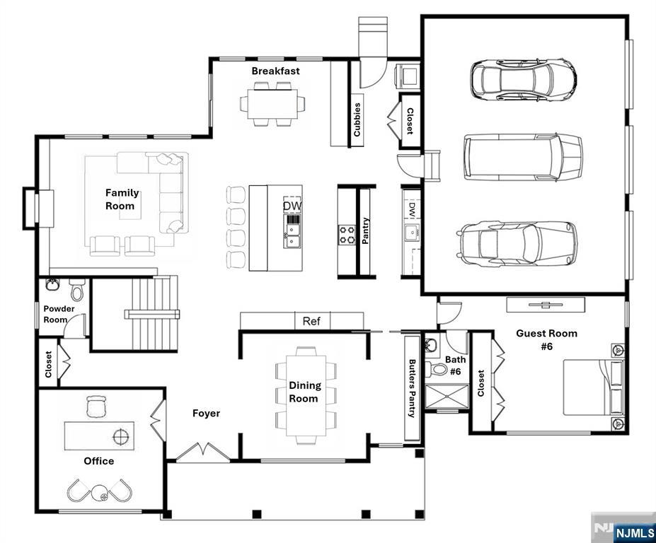 9 Old Chester Road Caldwell, NJ 07006 - Photo 2 of 5 a picture of a bathroom with a sink and a white wall