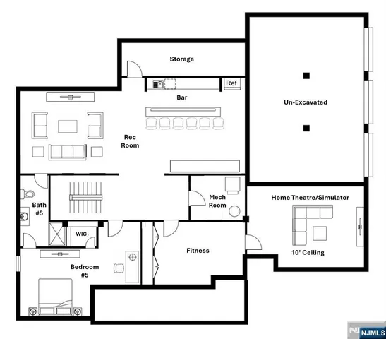 a picture of a floor plan