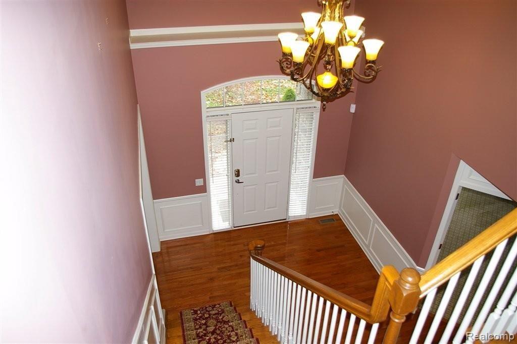 1641 Lasalle Road Canton, MI 48187 - Photo 10 of 23 Foyer from Above