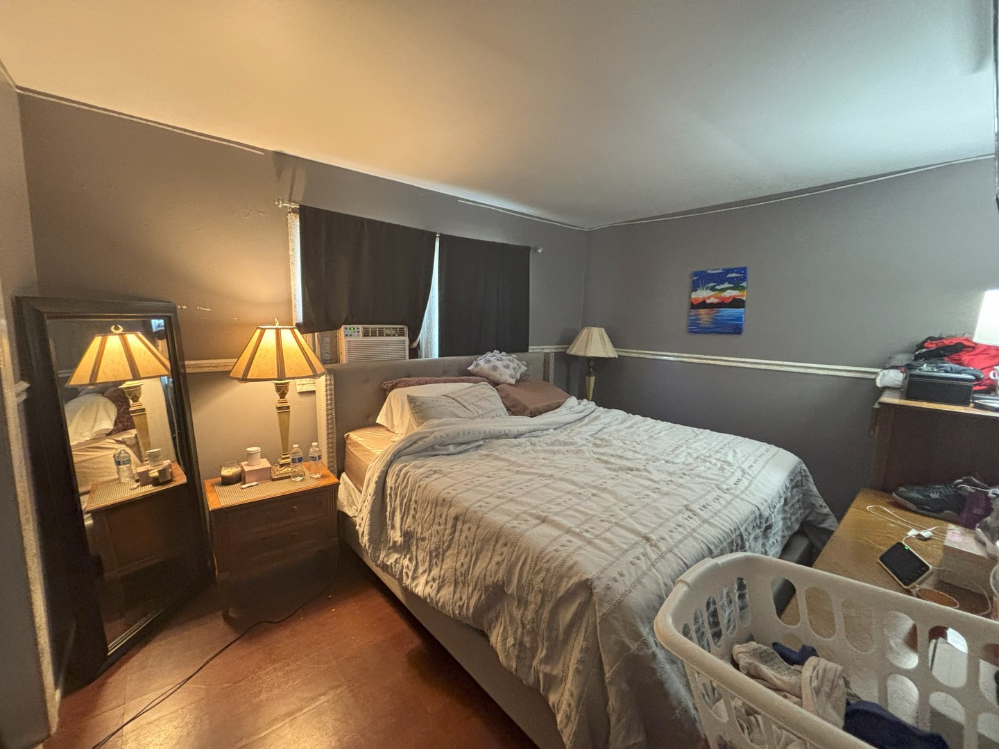 25756 Nancy Street Crete, IL 60417 - Photo 7 of 12 a bedroom with a bed and wooden floor