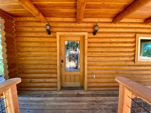 a view of a stairs and an entrance