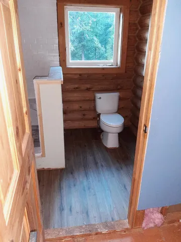 a view of an front door