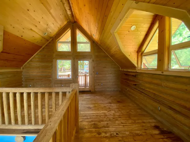 a view of outdoor space with trees