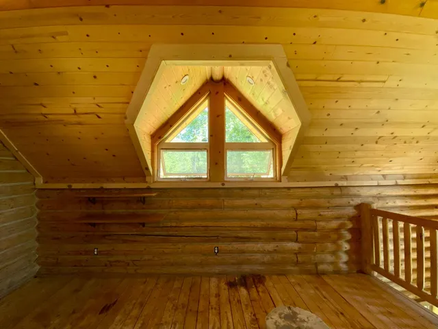 a view of road with trees