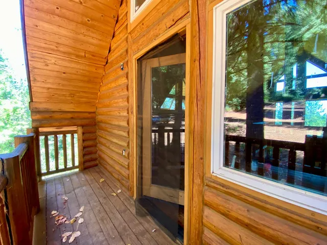 a view of outdoor space with trees