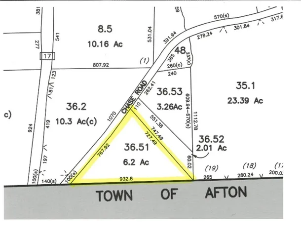 $30,000 | 0 Chase Road, Afton, NY 13730