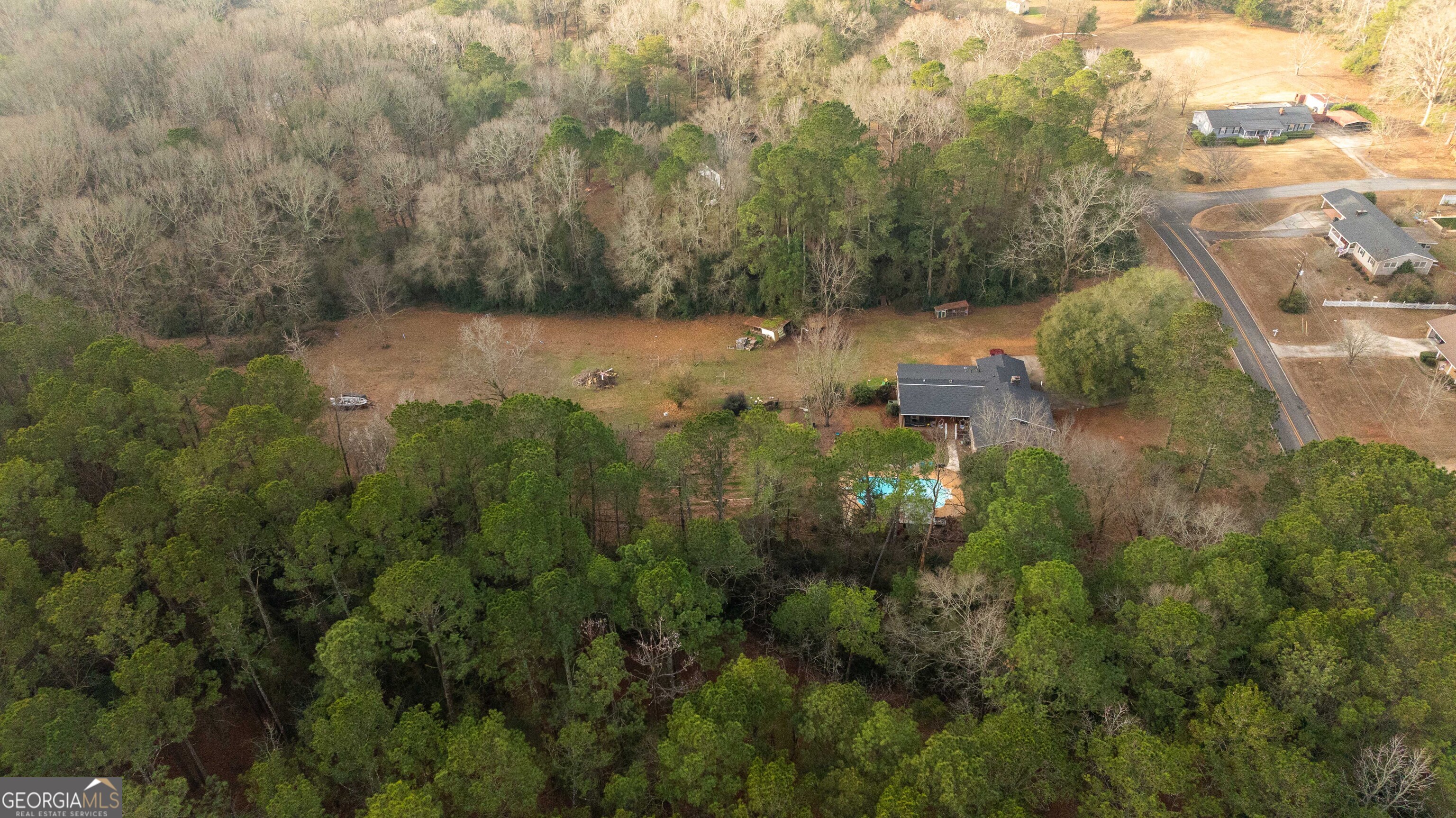 202 Daniel Road Thomaston, GA 30286 - Photo 66 of 112 a view of a yard
