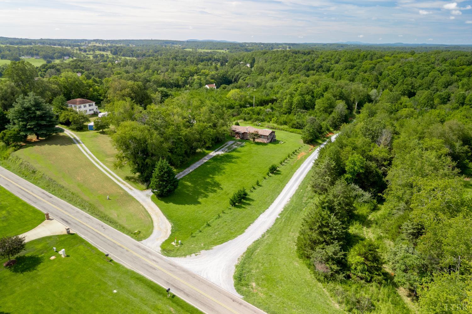 2307 Everett Road Forest, VA 24551 - Photo 26 of 31 a view of a yard with a swimming pool