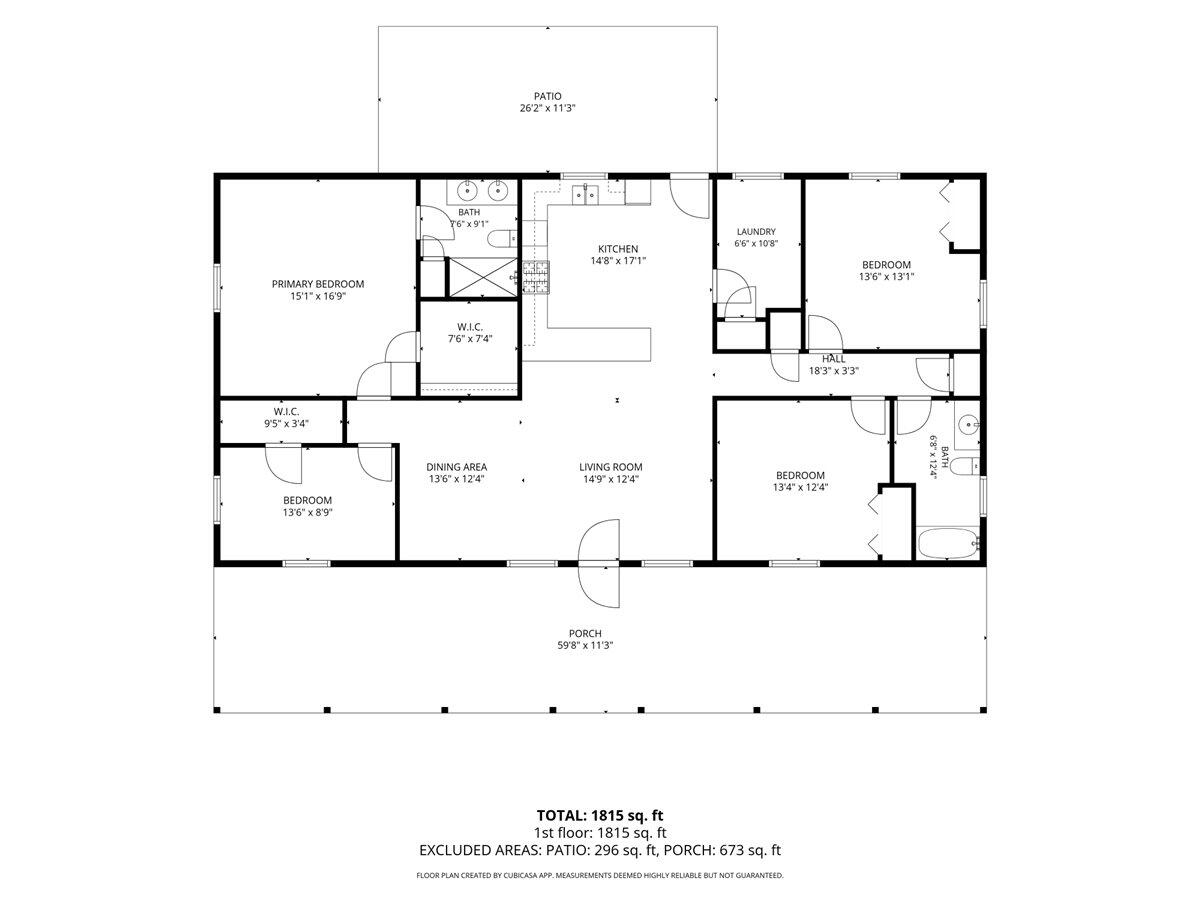 4568 Yellow Bluff Road Crestview, FL 32539 - Photo 63 of 63 Floorplan