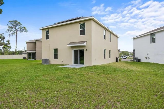 a view of swimming pool with a garden
