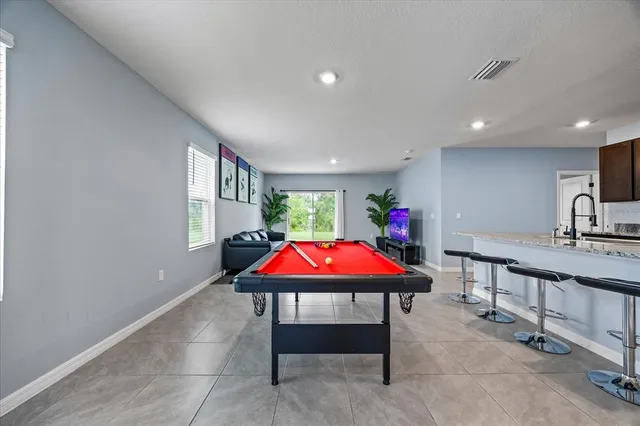 a room with furniture and window