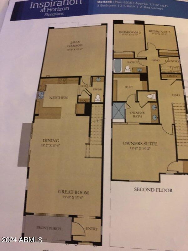 1784 South Senate Street Chandler, AZ 85286 - Photo 15 of 15 Floorplan