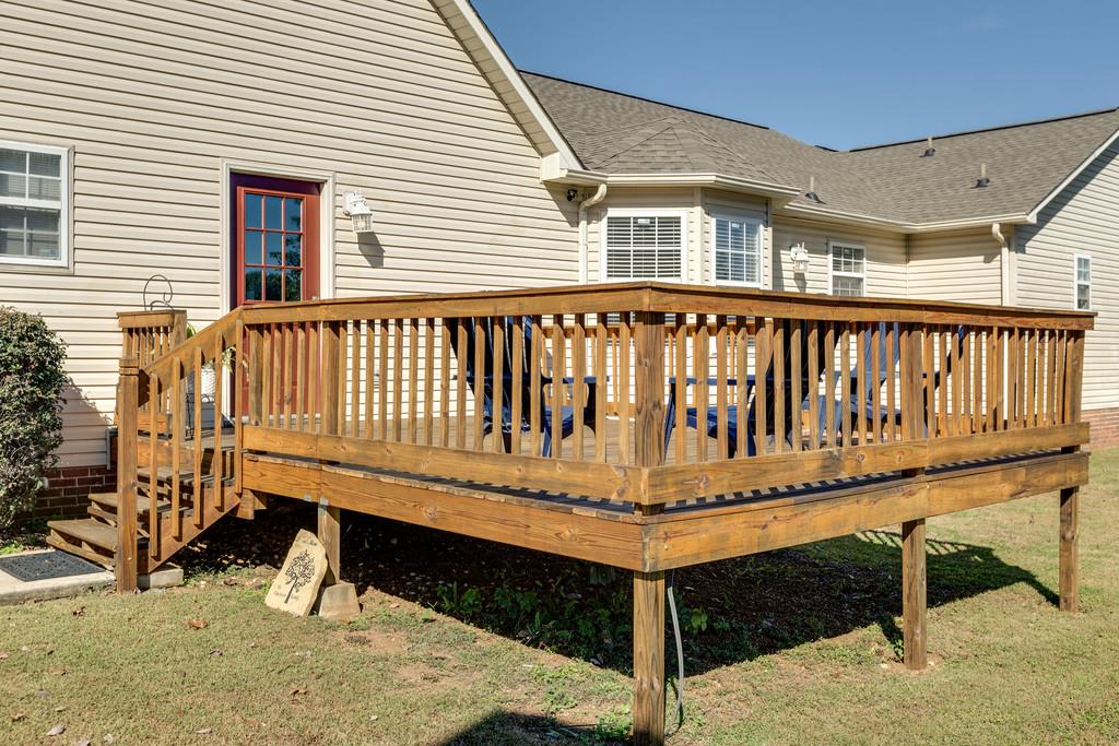 2105 Zion Road Columbia, TN 38401 - Photo 24 of 29 Oversized deck designed for grilling and entertaining. The deck is on the east side of the house so it's always in the shade for evening gatherings.