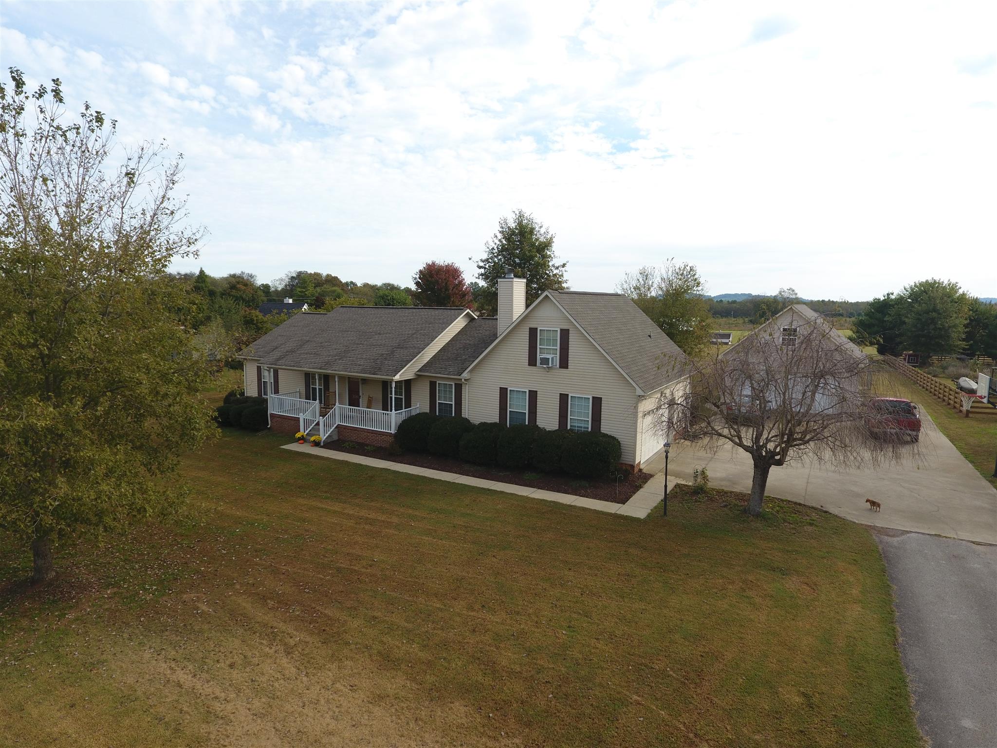 2105 Zion Road Columbia, TN 38401 - Photo 29 of 29 A drone shot of the front of this great property on Zion Road! Welcome home!