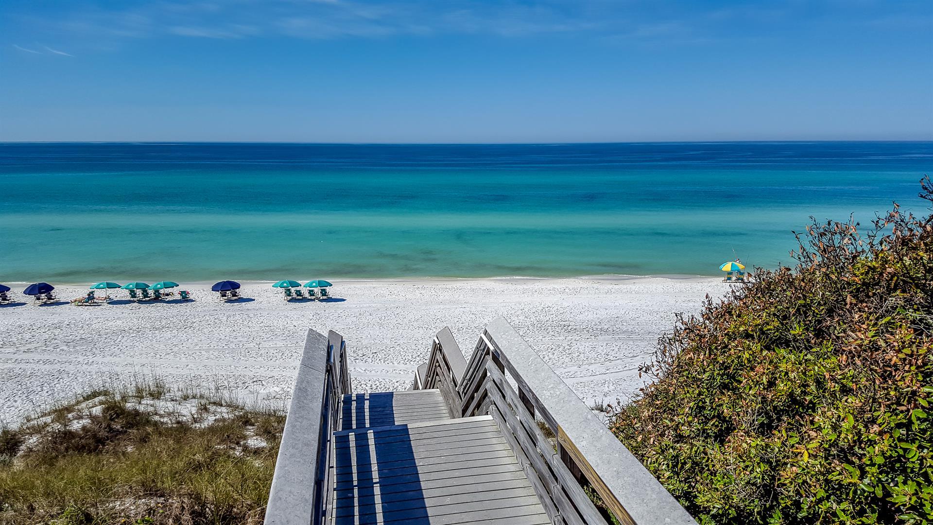 3799 East County Highway 30A, Unit F2 Santa Rosa Beach, FL 32459 - Photo 20 of 21 a view of a lake with a terrace