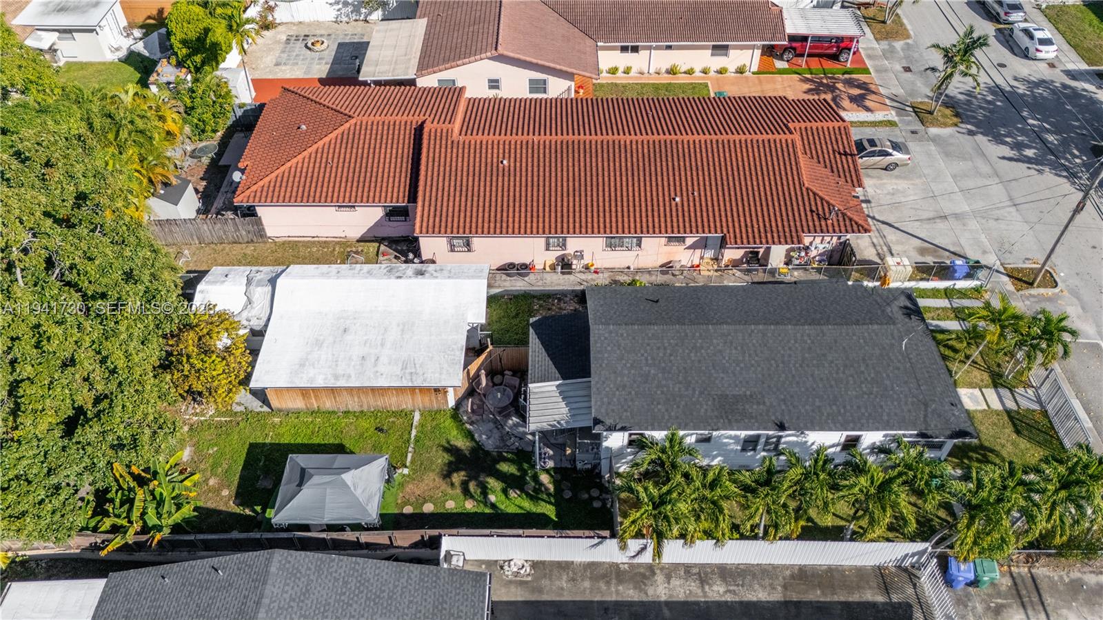 2811 Southwest 17th Street Miami, FL 33145 - Photo 31 of 36 an aerial view of a house with a yard