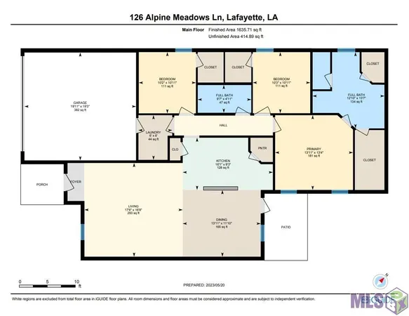 $1,925 | 126 Alpine Meadows Lane, Lafayette, LA 70506