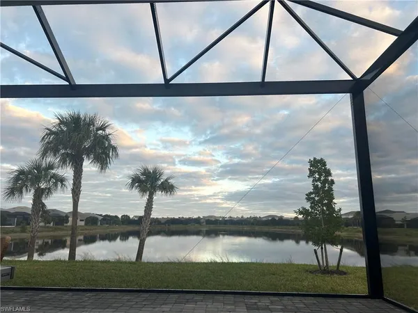 a view of ocean from a balcony