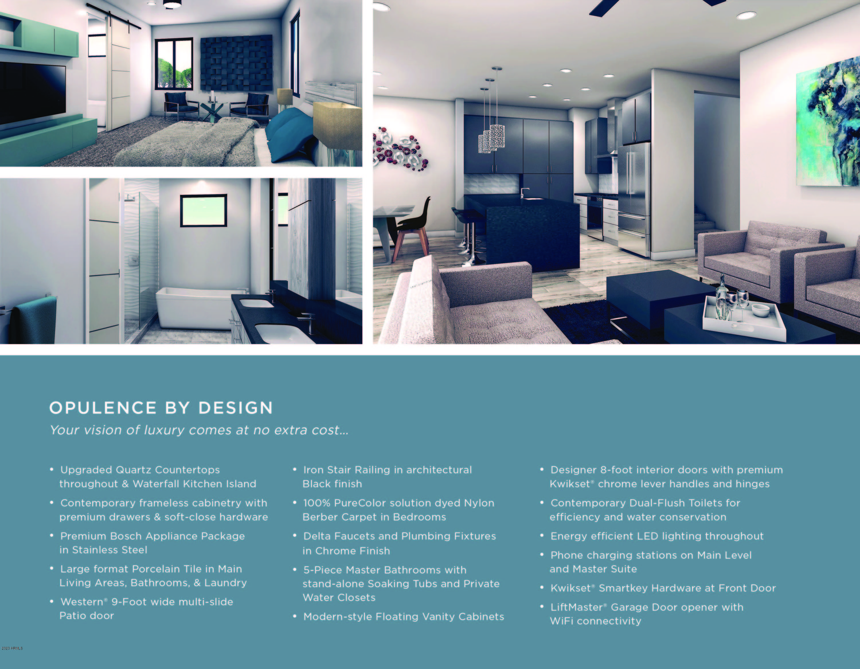 2645 East Osborn Road, Unit 6 Phoenix, AZ 85016 - Photo 36 of 43 a view of a living room and kitchen