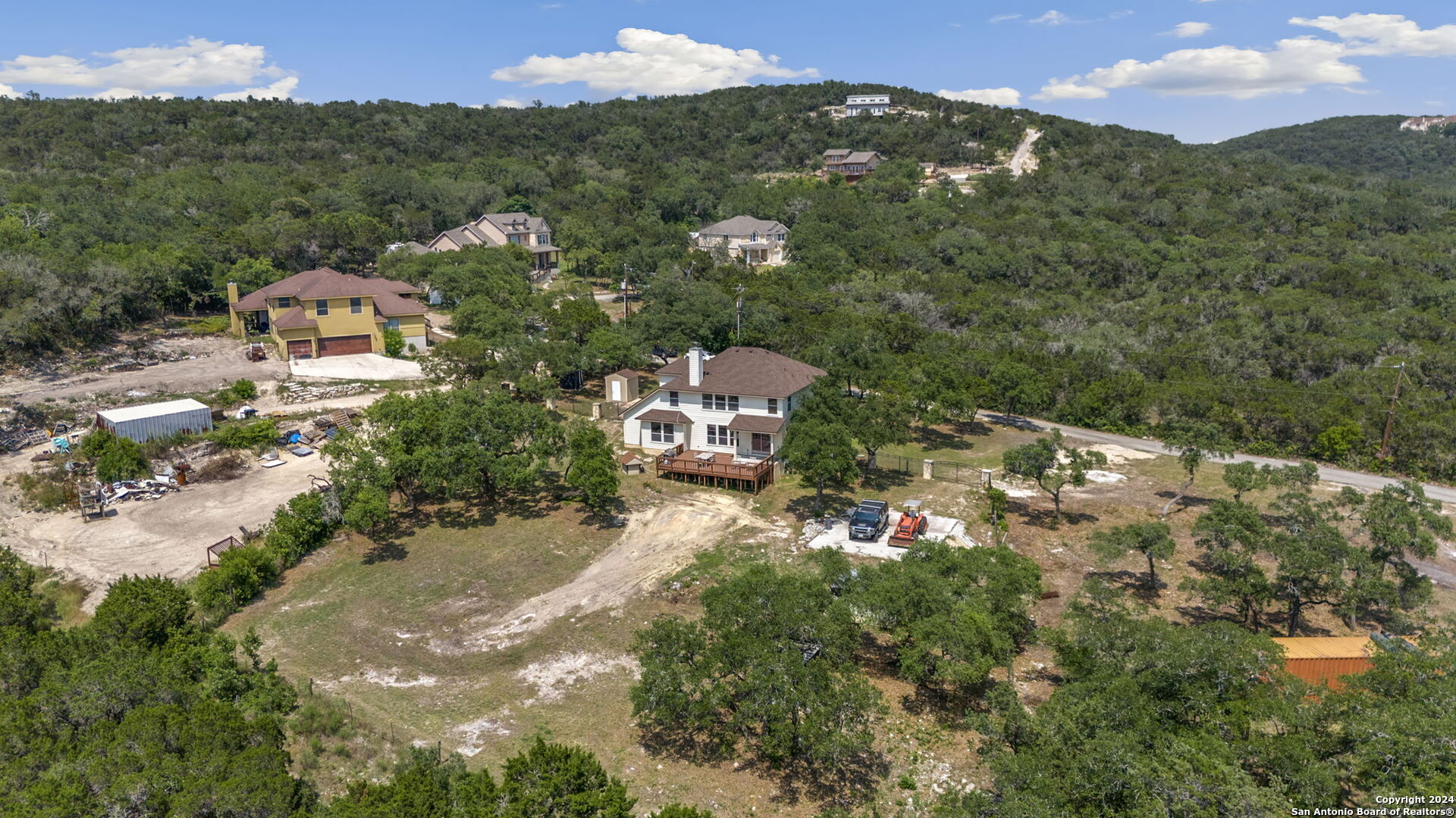 17132 Bandera Road Helotes, TX 78023 - Photo 27 of 39 an aerial view of a house