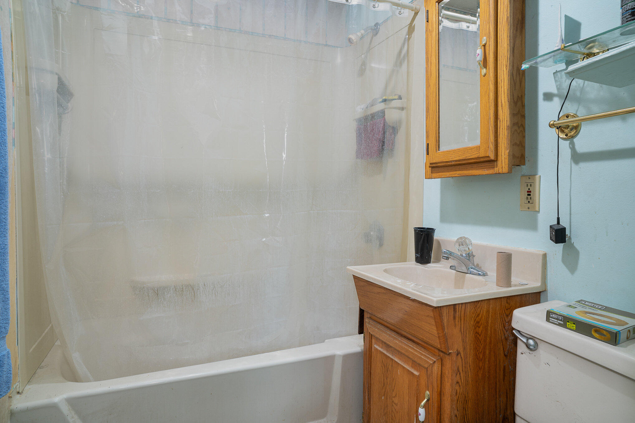 737 Center Street Crown Point, IN 46307 - Photo 9 of 10 a bathroom with a sink and a vanity
