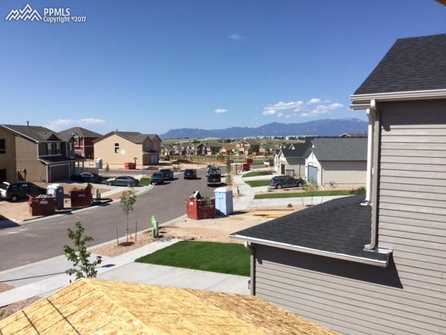8764 Vanderwood Road Colorado Springs, CO 80908 - Photo 2 of 4 Mountain views from the master bedroom! (Photo of home under construction)