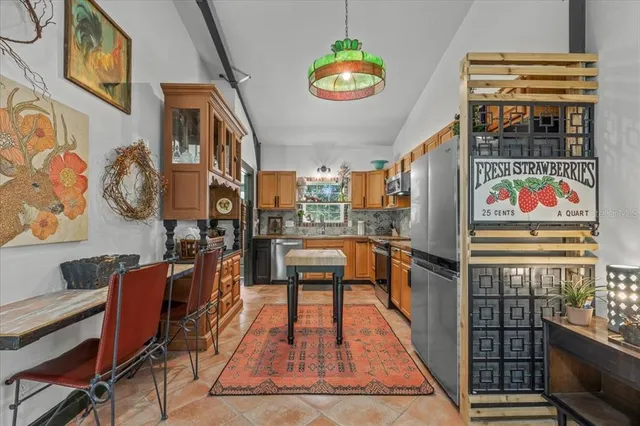 a bedroom with bed and a dresser