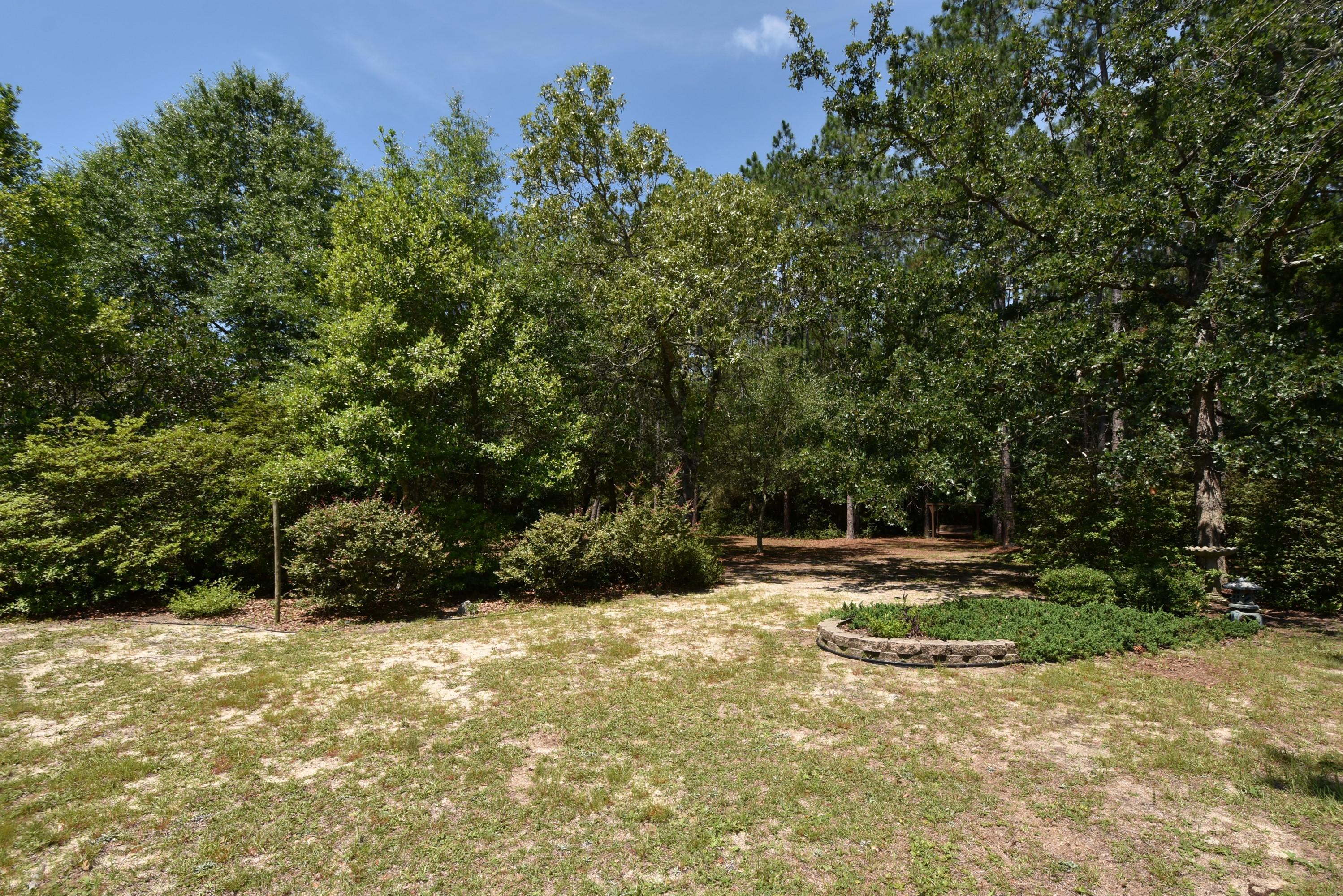 6008 Old Hickory Road Crestview, FL 32539 - Photo 33 of 57 a view of a yard with plants and trees