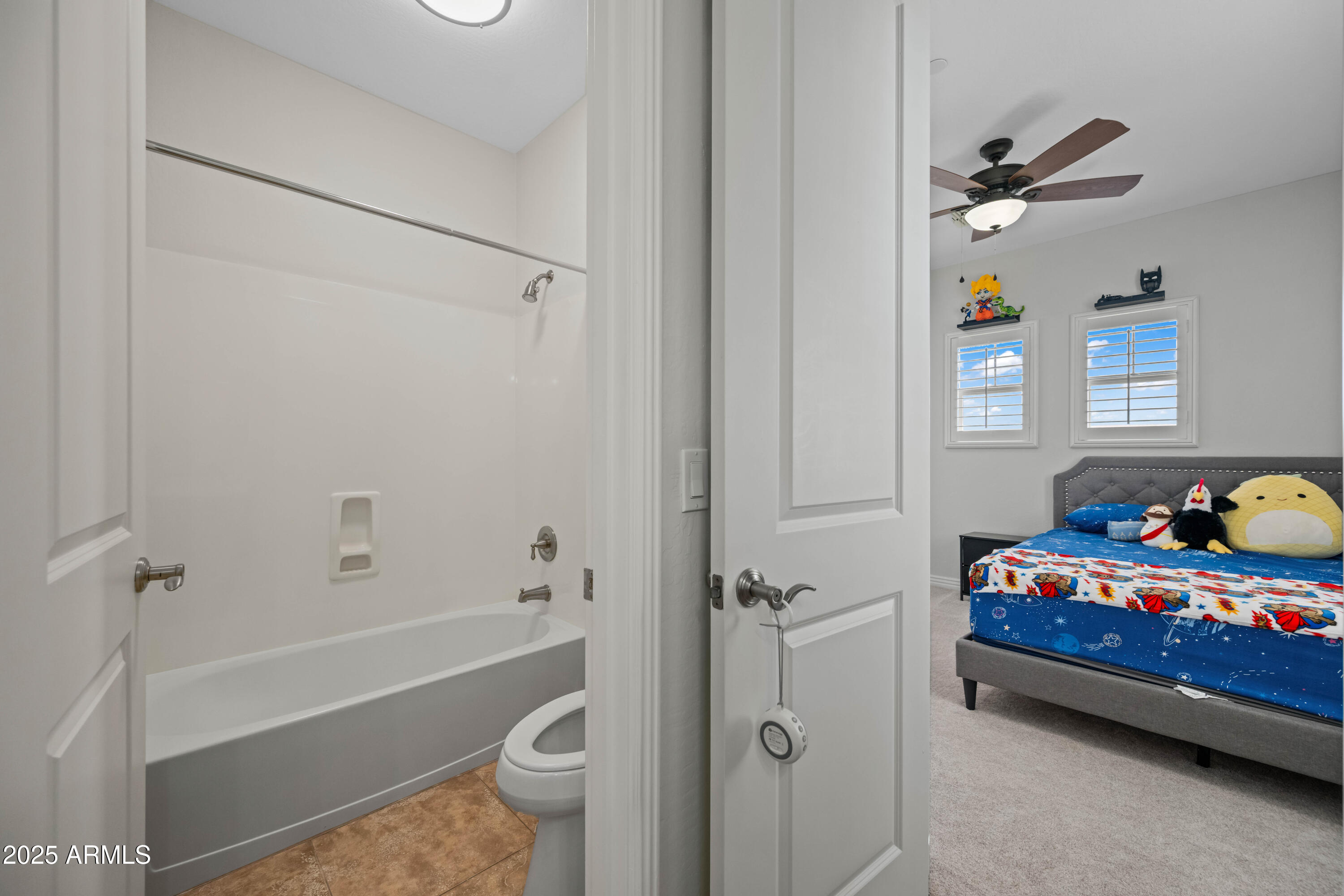 16880 West Jackson Street Goodyear, AZ 85338 - Photo 66 of 86 a bathroom with a tub a sink and a shower