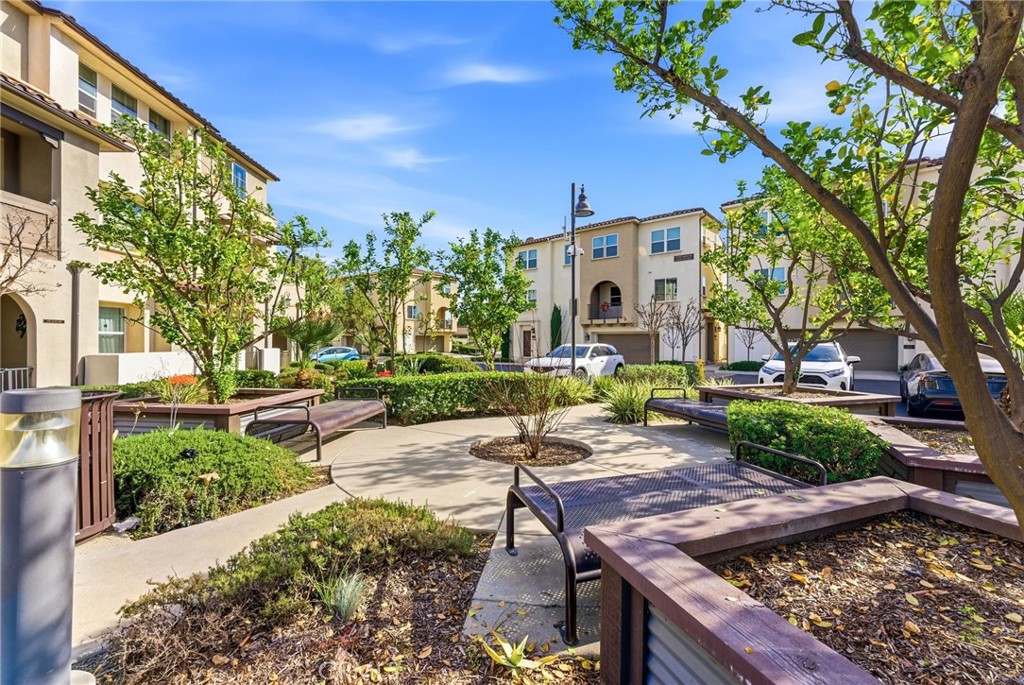 11130 Legion Loop, Unit 105 El Monte, CA 91731 - Photo 38 of 49 a view of a backyard with sitting area