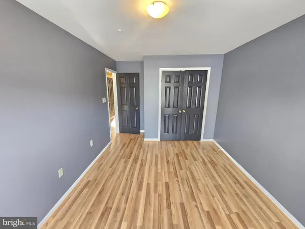 a view of wooden floor in a room
