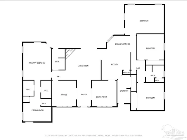 a picture of floor plan