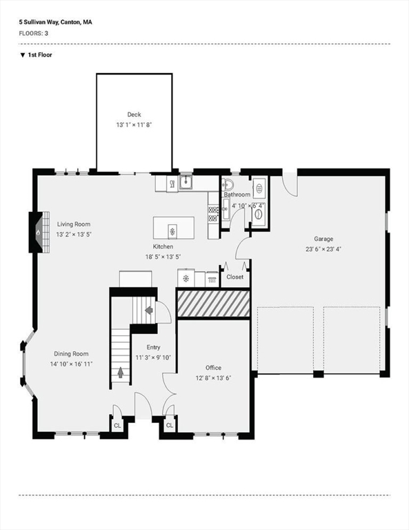 5 Sullivan Way Canton, MA 02021 - Photo 38 of 40 a picture of a bench in front of a door