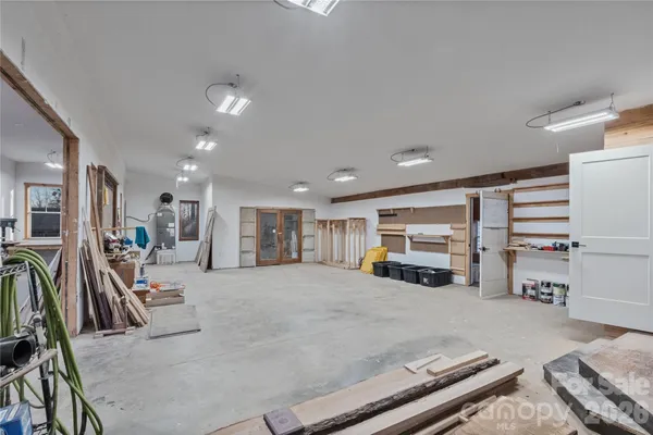 a view of a living room