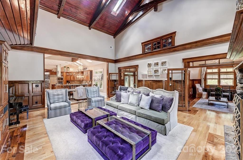 3211 Trinity Church Road Concord, NC 28027 - Photo 19 of 48 a living room with furniture fireplace and a table
