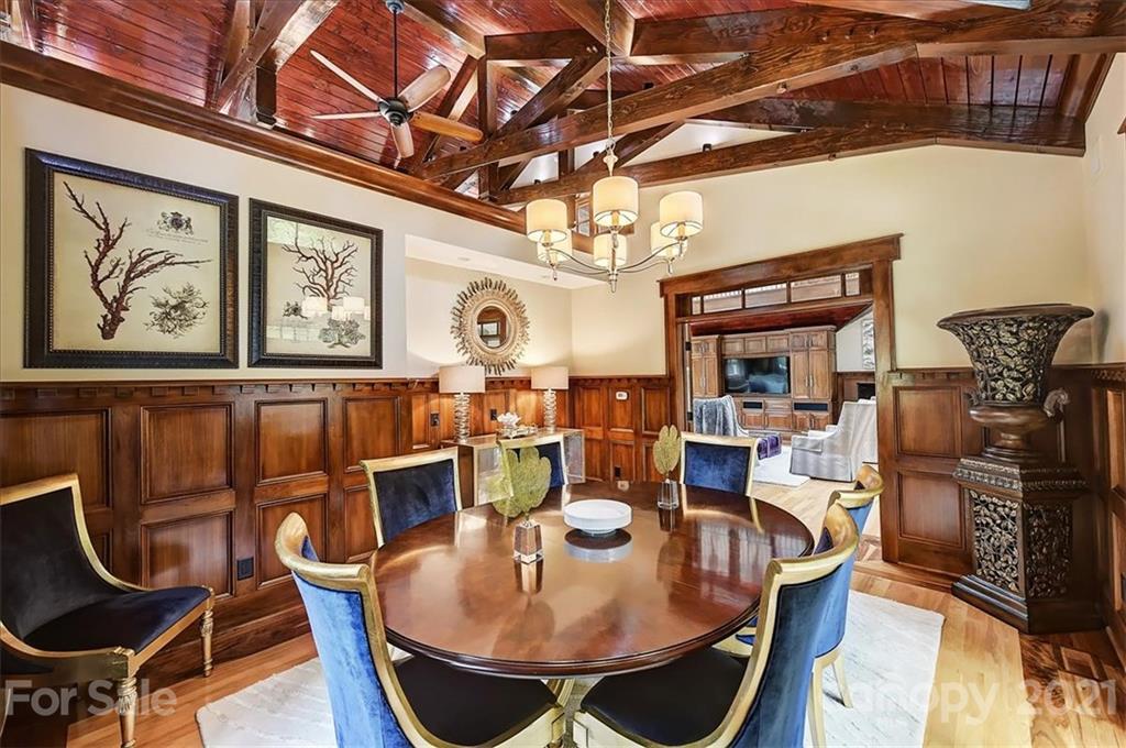3211 Trinity Church Road Concord, NC 28027 - Photo 21 of 48 a dining room with furniture and wooden floor