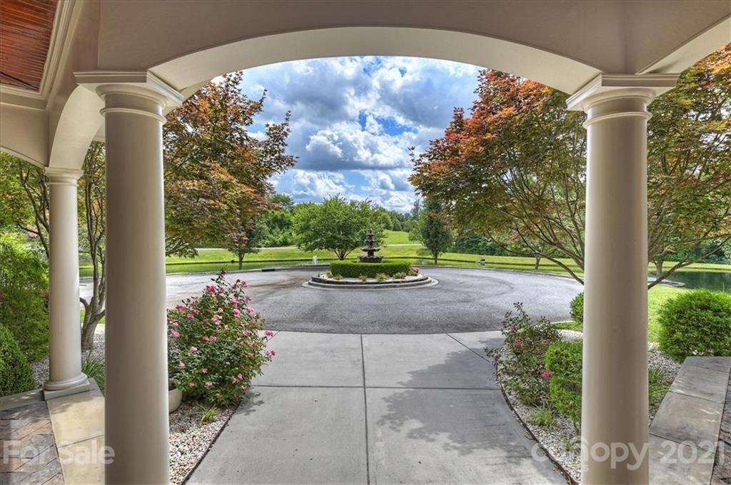 3211 Trinity Church Road Concord, NC 28027 - Photo 10 of 48 a view of a back yard from a balcony