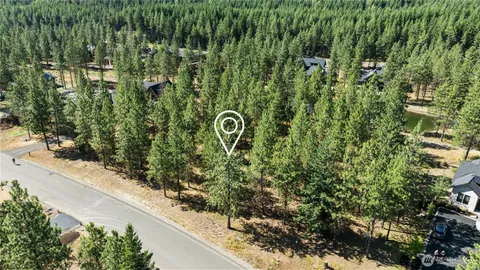 a view of a lake with a mountain