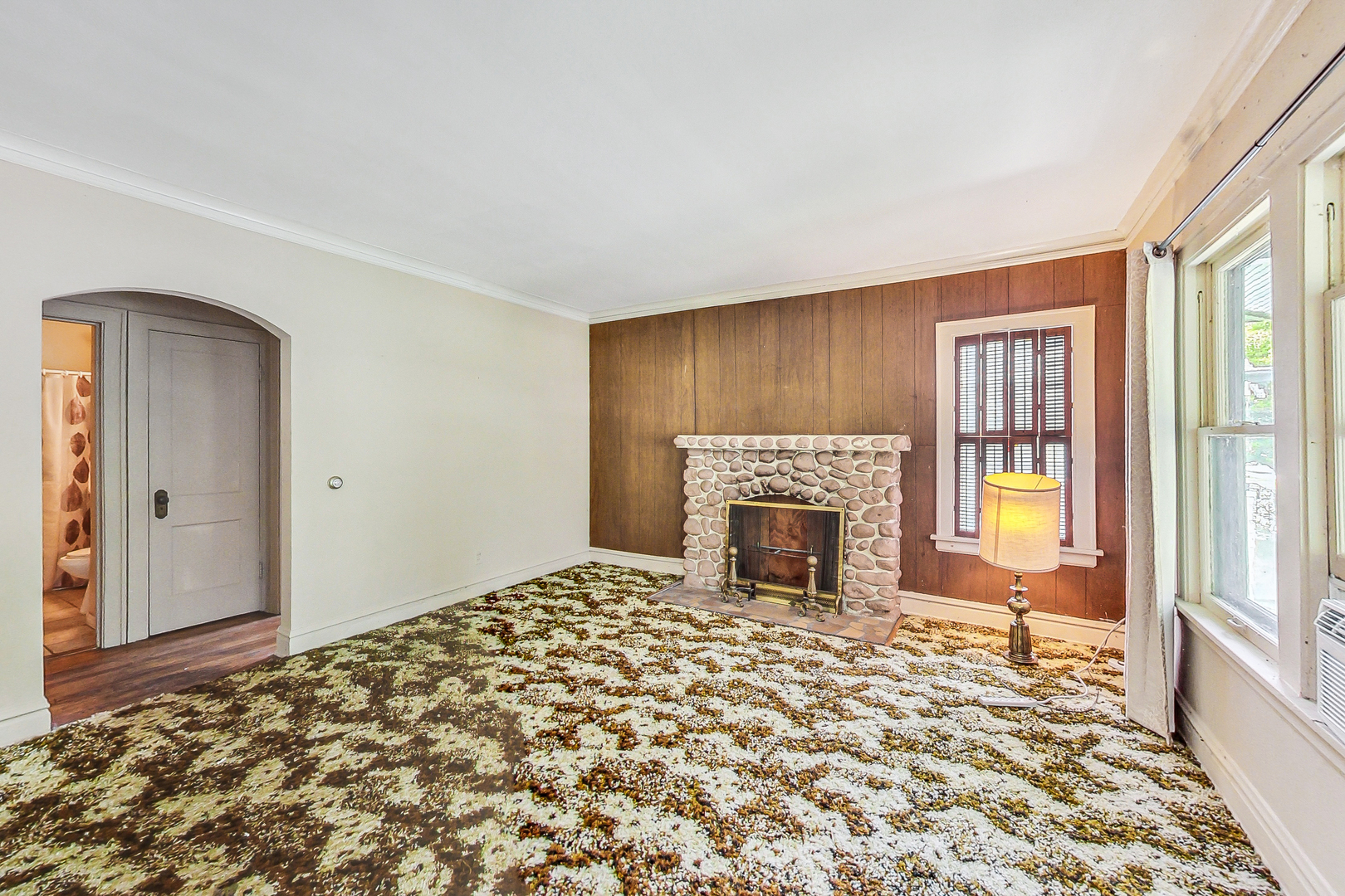 225 Herrick Road Riverside, IL 60546 - Photo 6 of 42 a view of a livingroom with a fireplace
