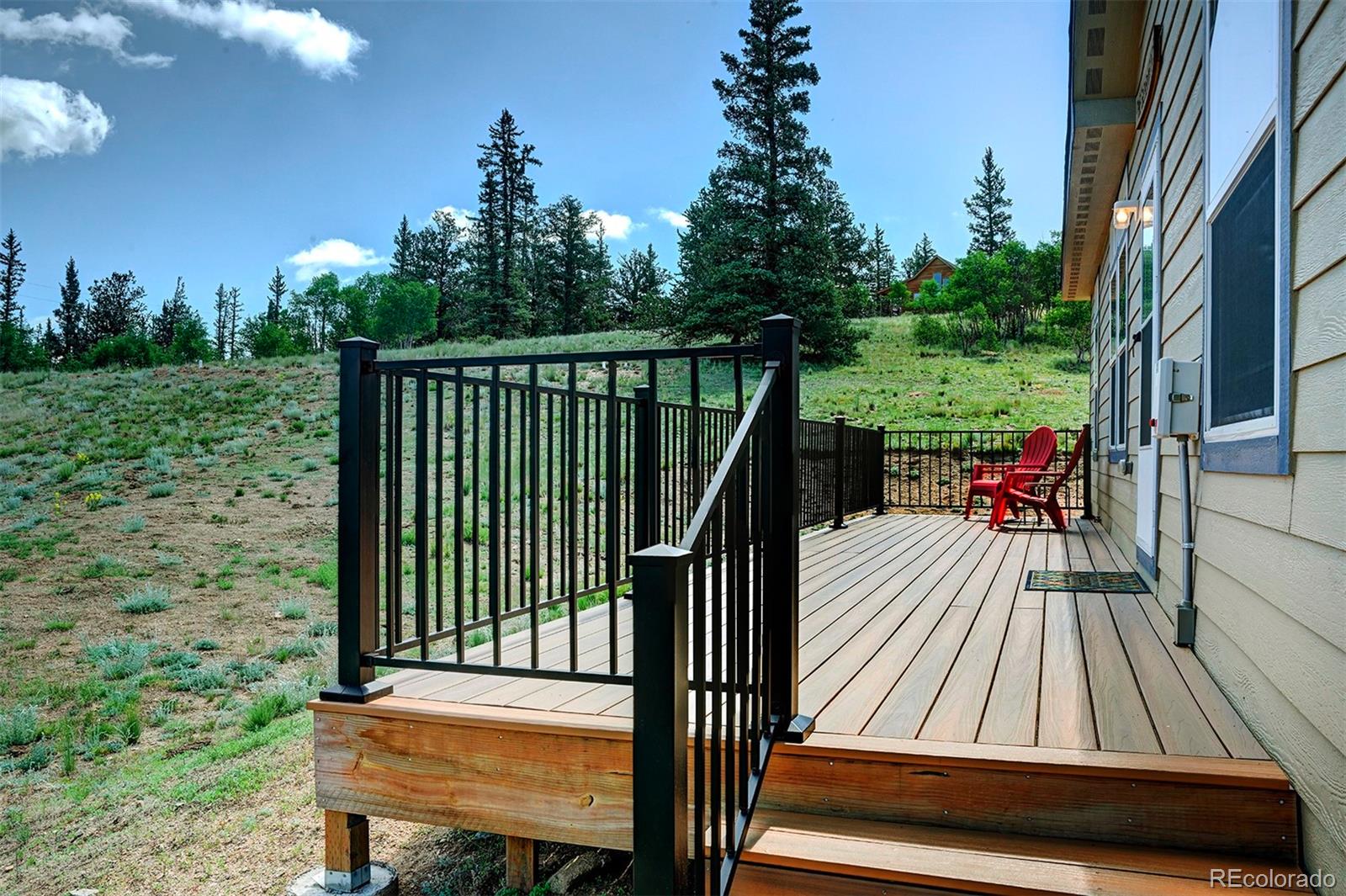142 Long Rifle Way Como, CO 80432 - Photo 21 of 24 a view of balcony with furniture