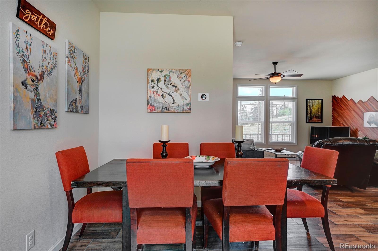 142 Long Rifle Way Como, CO 80432 - Photo 10 of 24 a dining room with furniture and window
