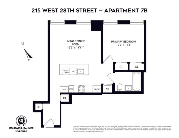 $6,850 | 215 West 28th Street, Unit 7B | Chelsea