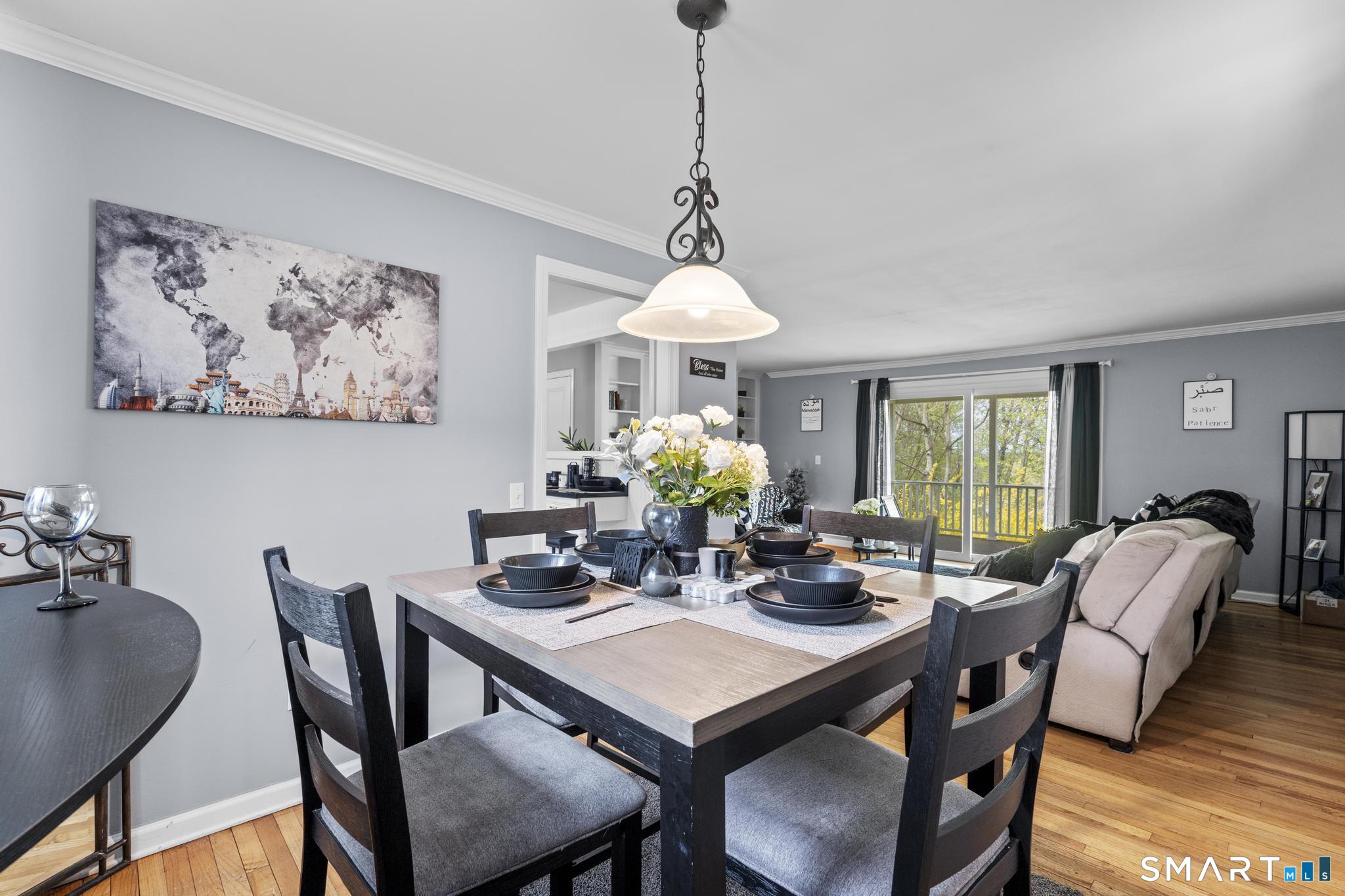 35 Fans Rock Road Hamden, CT 06518 - Photo 8 of 23 a view of a dining room with furniture window and outside view