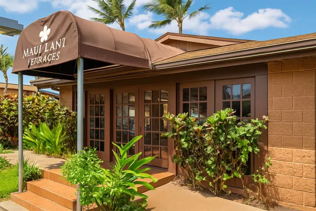 a view of a entryway door front of house