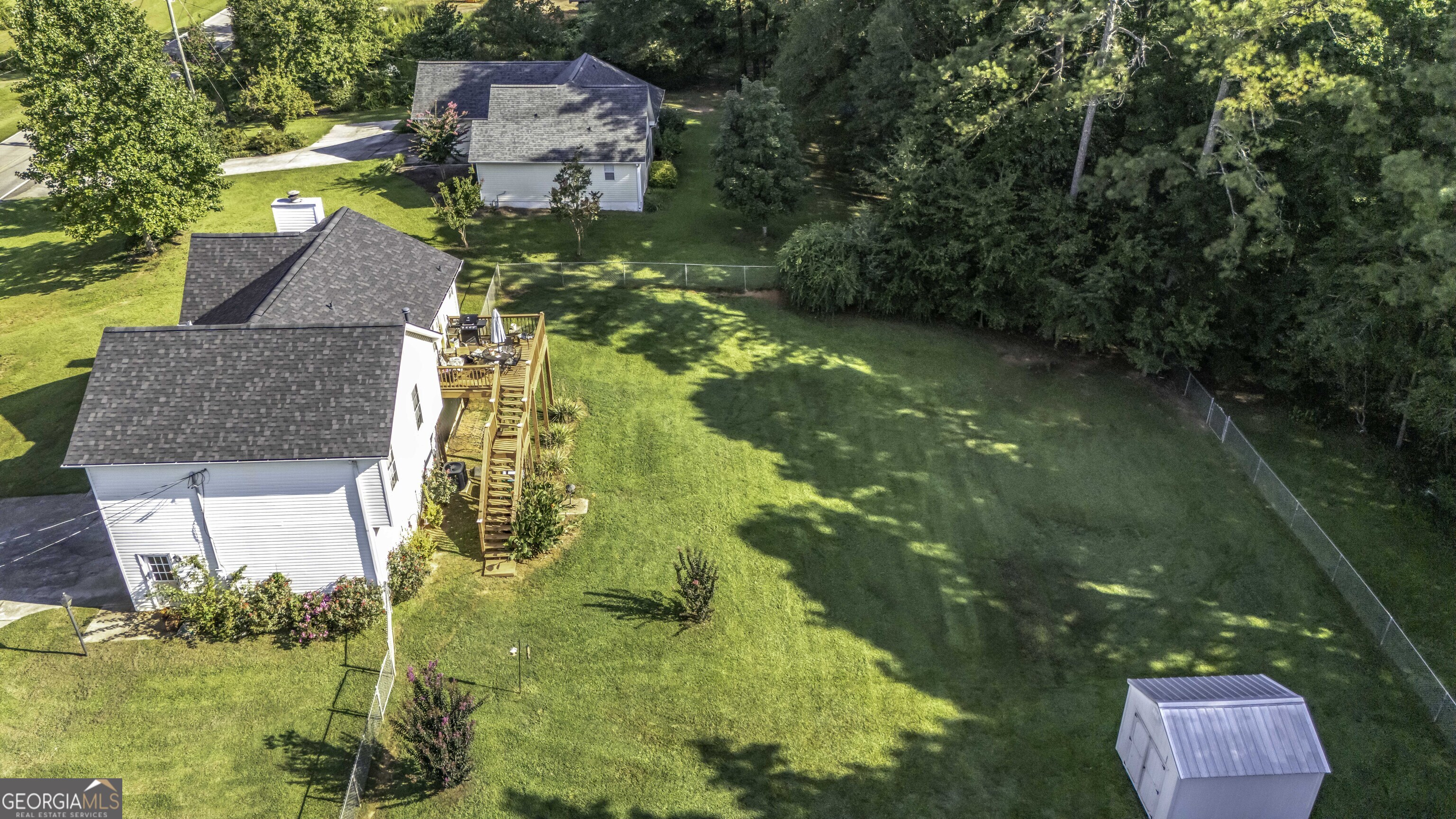 85 Taylors Gin Road Temple, GA 30179 - Photo 39 of 45 a aerial view of a house with a yard